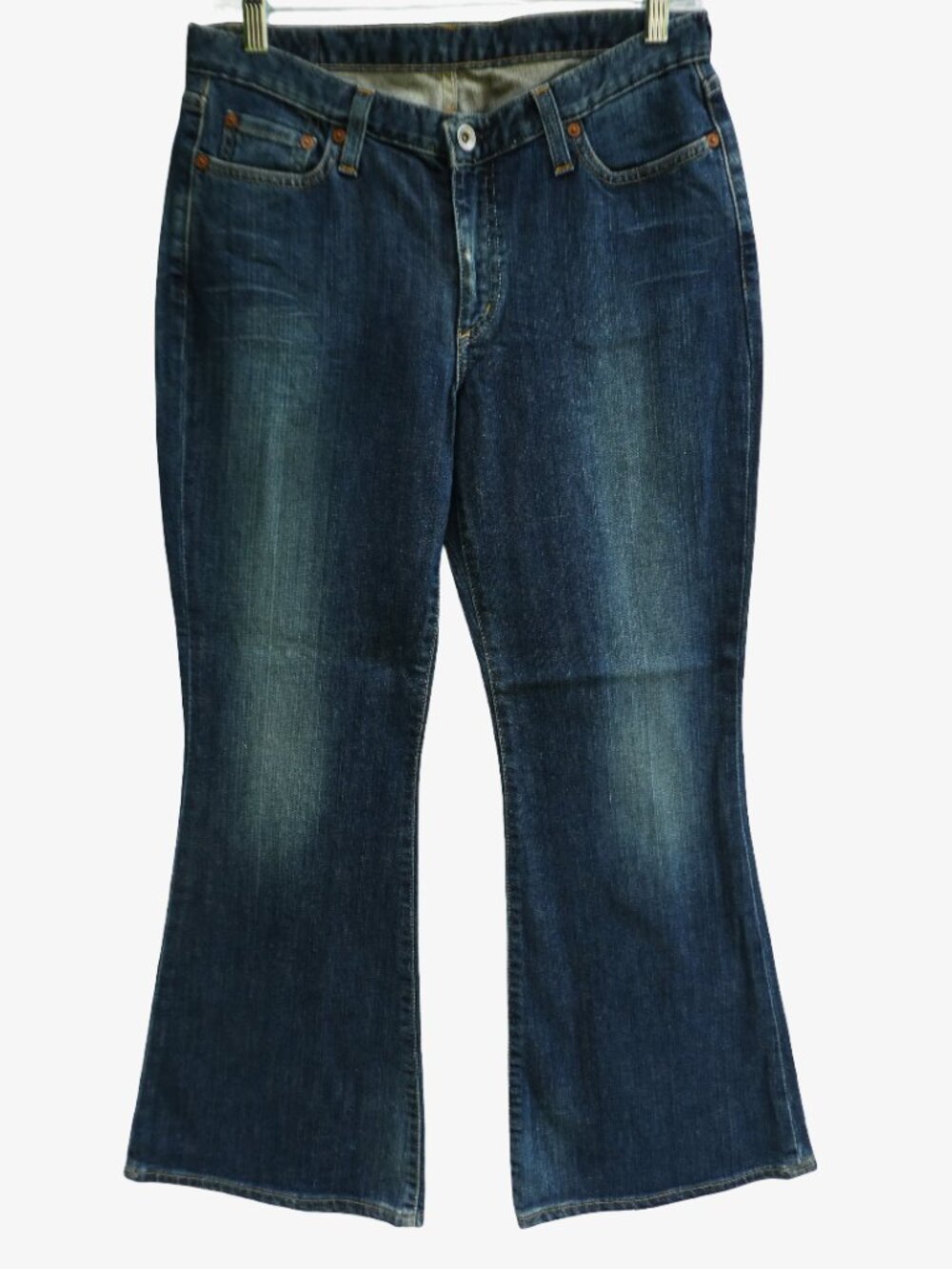 G-Star Raw Denim Jeans Low Hip Flare Italy Dark Wash Bootcut 31x28.5
